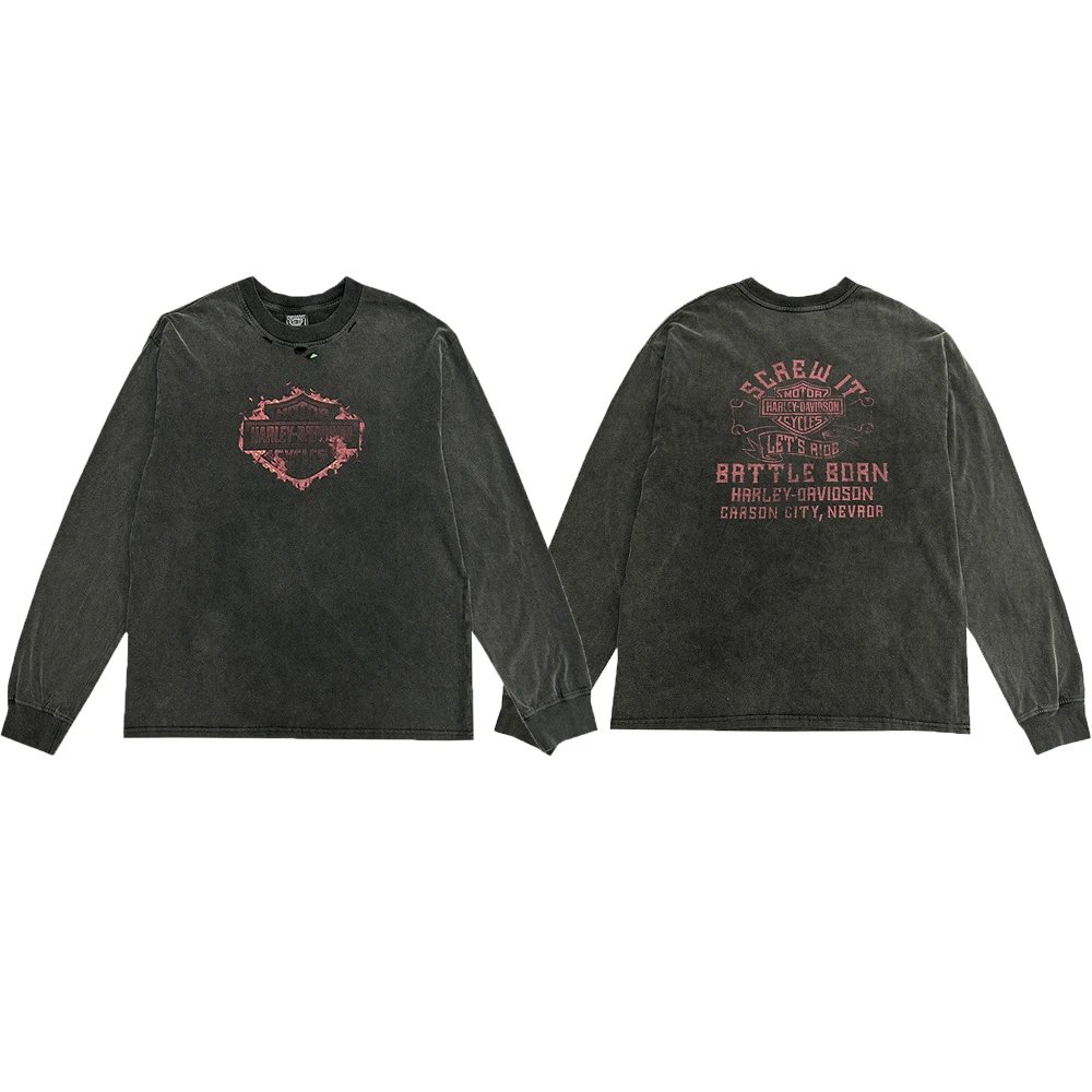 Harley Vintage Long-Sleeve T-Shirt photo 8