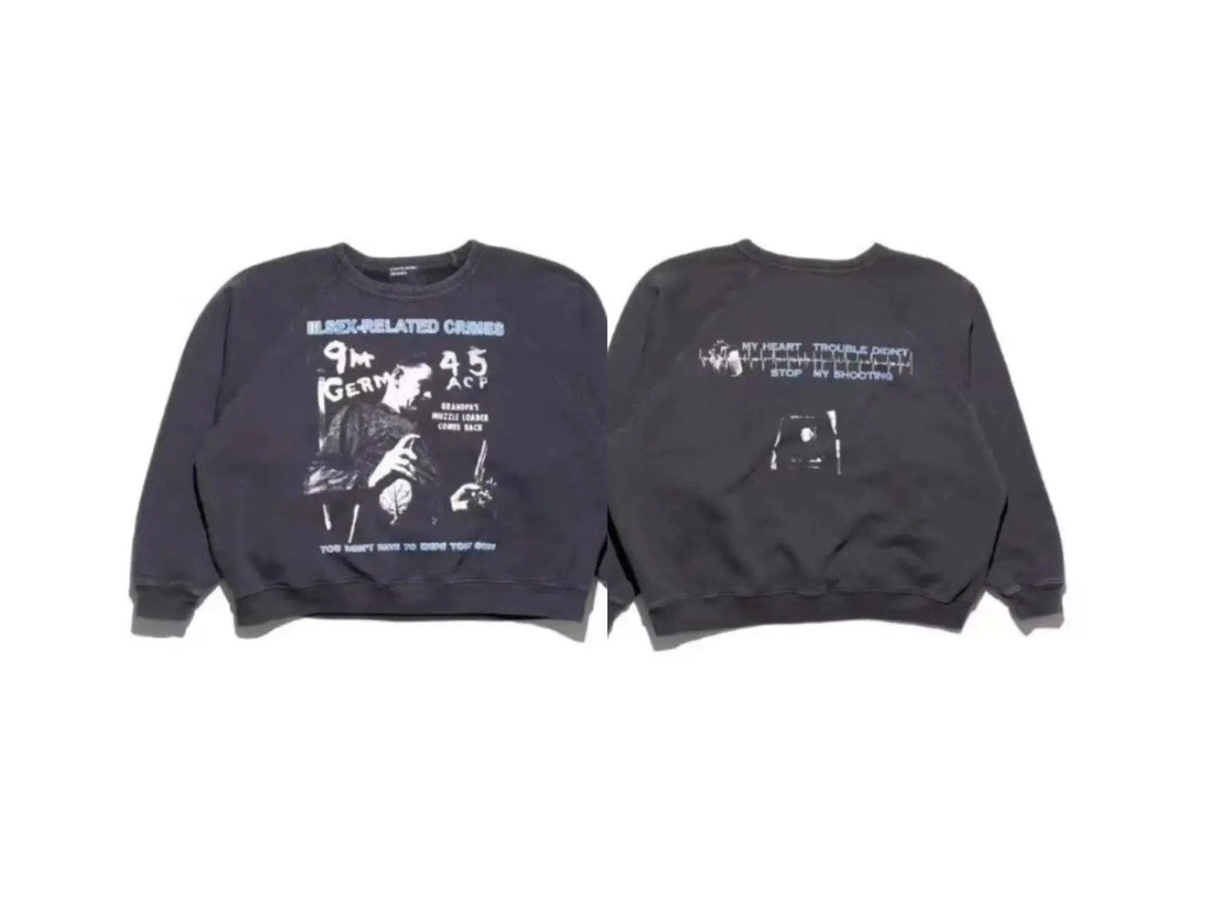 Enfants Riches Déprimés Hoodies & Sweatshirts Distressed Graphic — 3633