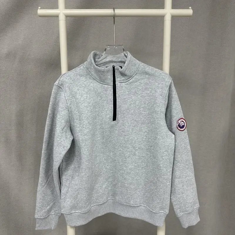 Half Zip Fleece Badge Hoodie photo 4