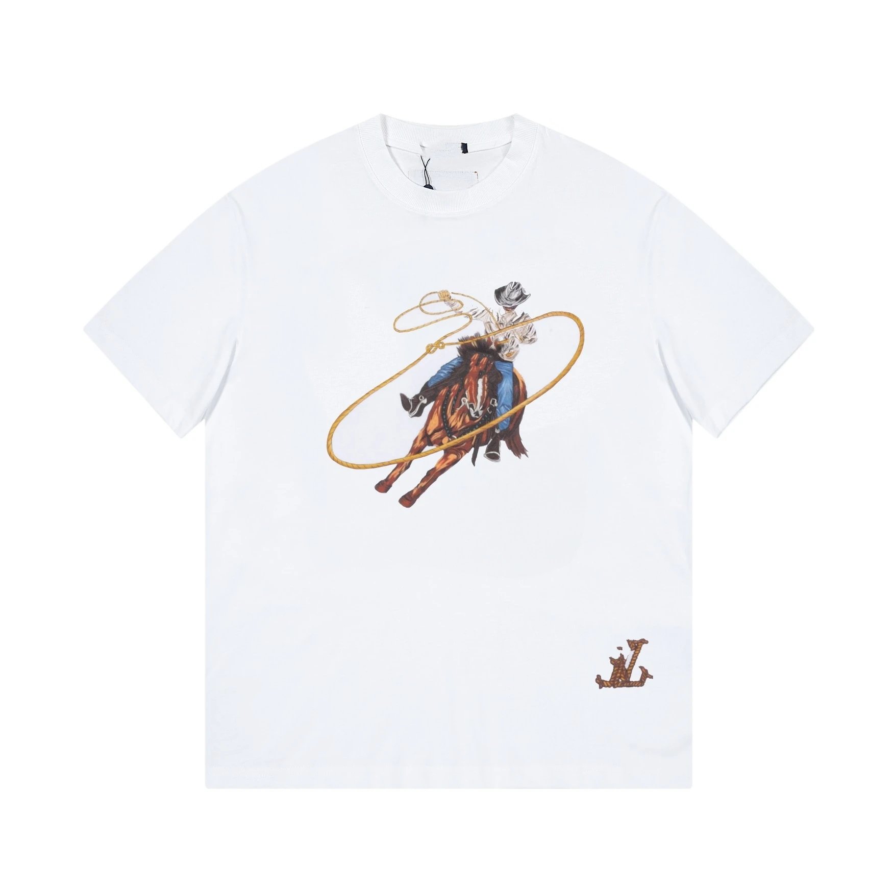 Unbranded T-Shirts Short-Sleeve Graphic Print — L27 white