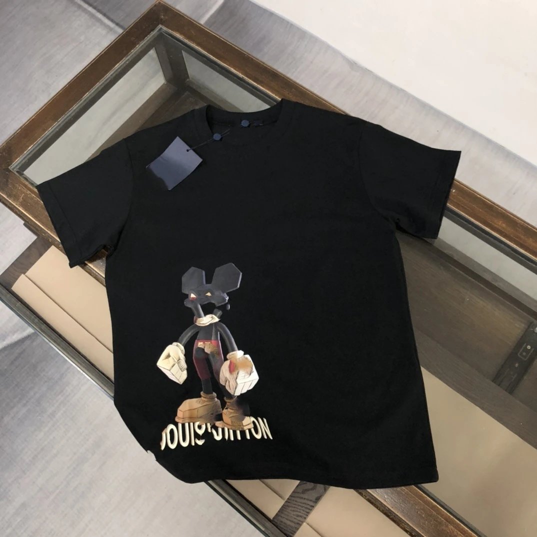 Unbranded T-Shirts Short-Sleeve Graphic Print — L31 Black