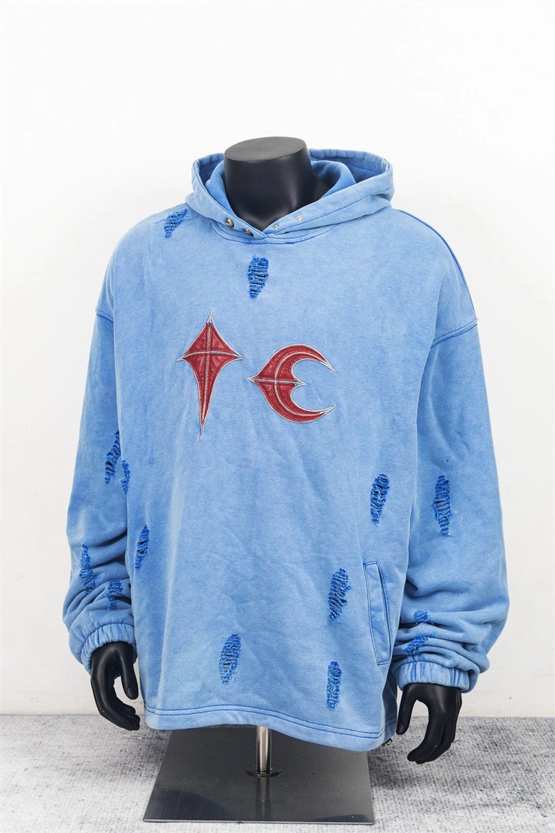 Star and Moon Appliqué Hoodie photo 4