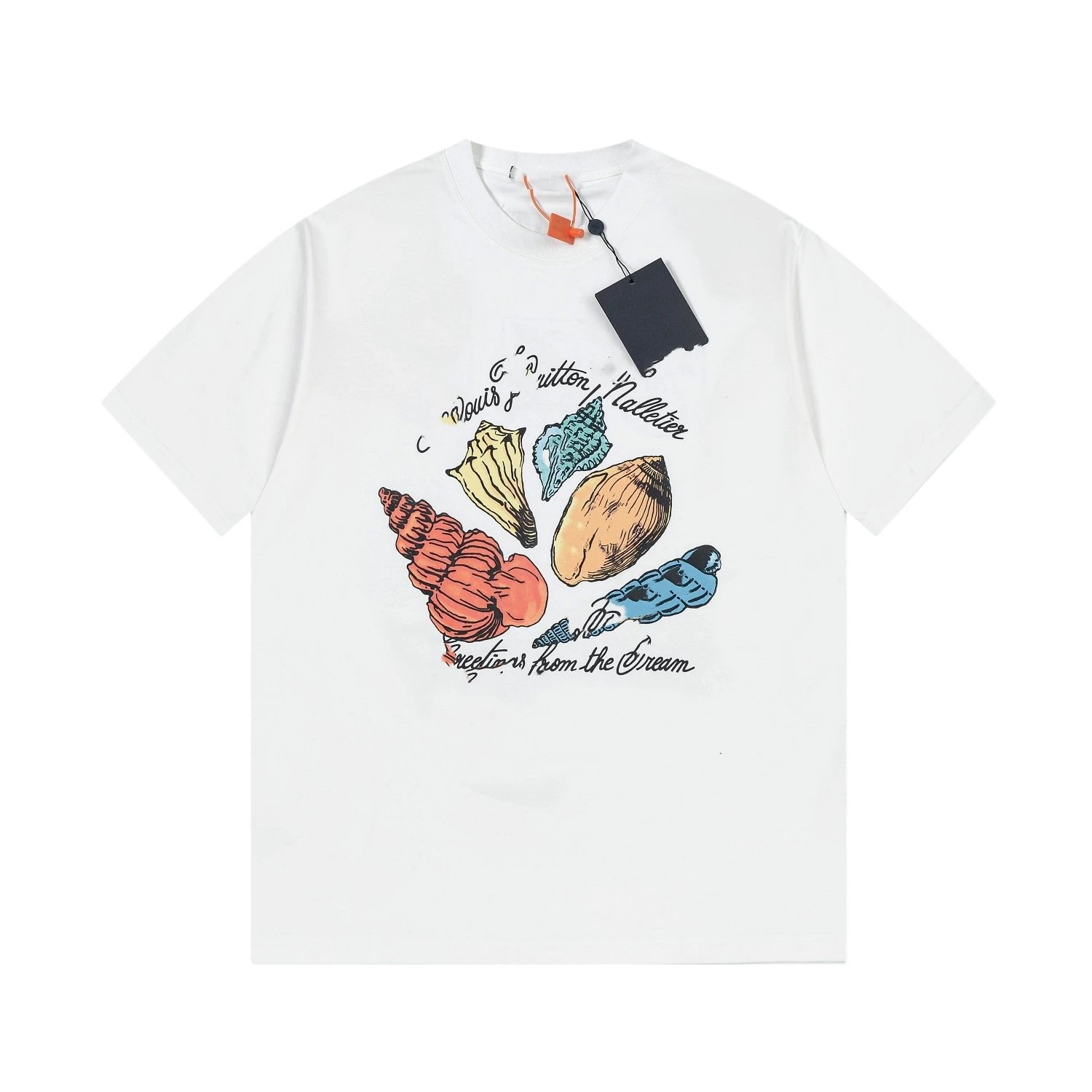 Unbranded T-Shirts Short-Sleeve Graphic Print — L19 White