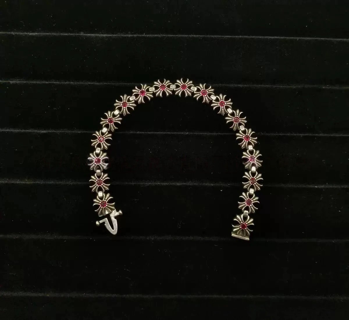 Rhinestone Couple Bracelet photo 8