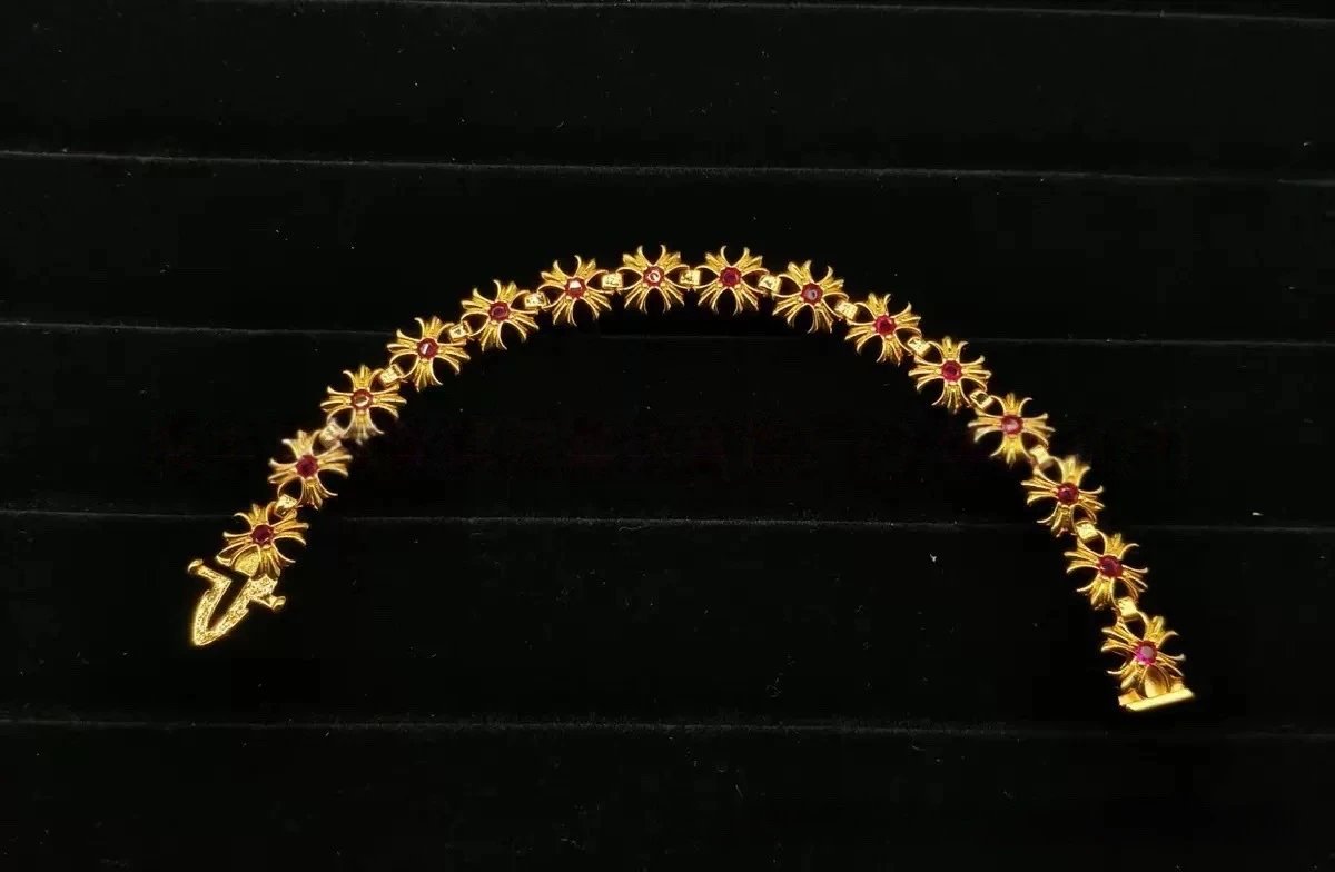 Rhinestone Couple Bracelet photo 3