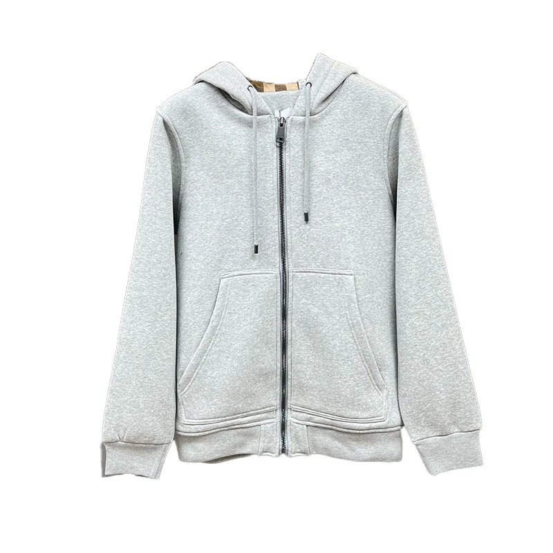 Embroidered Horse Logo Hoodie Jacket photo 4