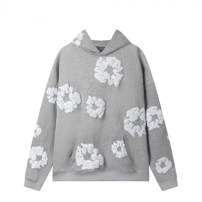Printed Loose Hooded Sweatshirt Set photo 6