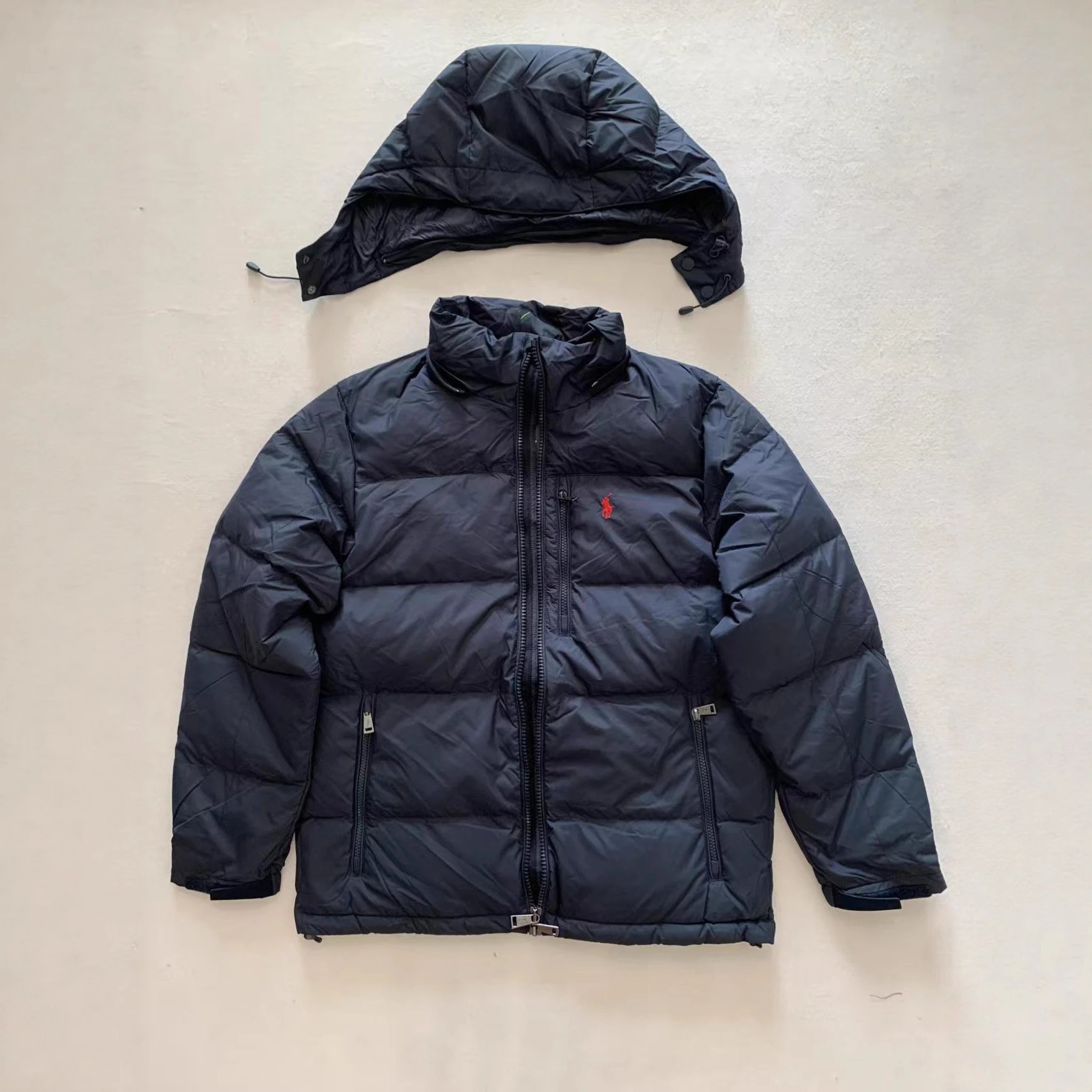 Hooded Detachable Down Jacket photo 4