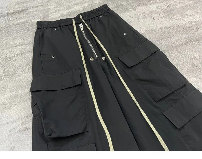 Multi-Pocket Wide Leg Pants photo 8