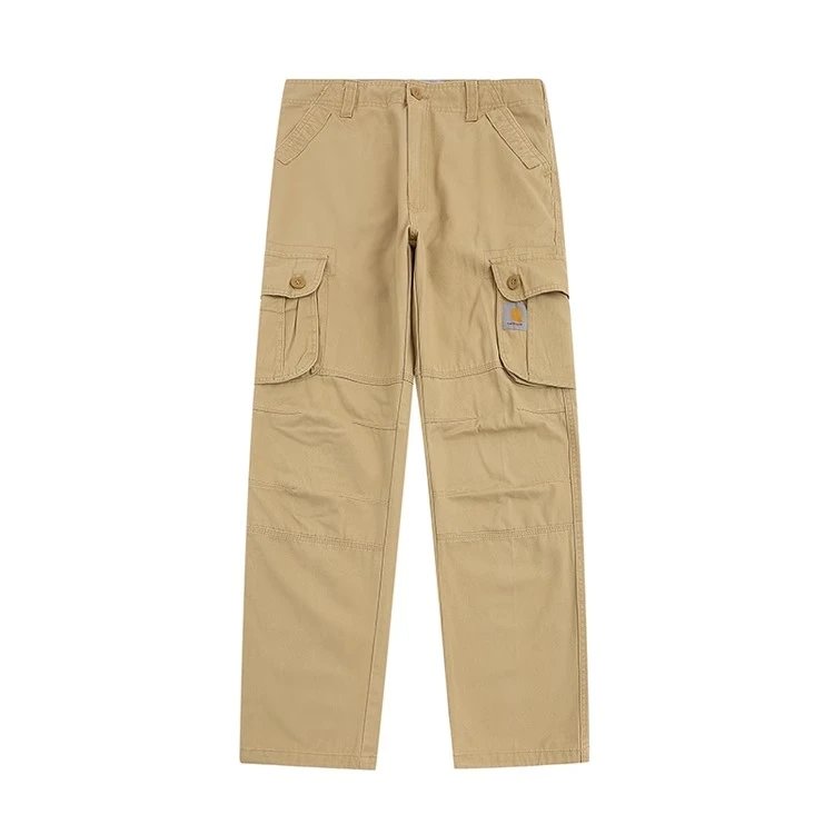 Multi-Pocket Relaxed Casual Straight Pants photo 4