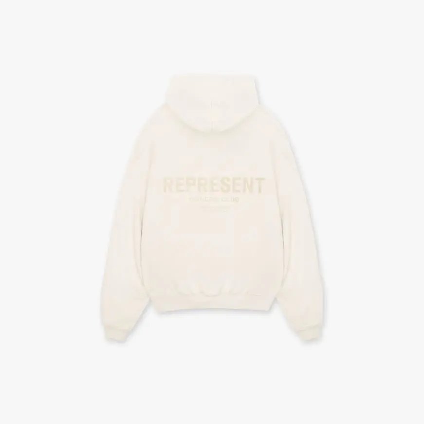 Washed Vintage Relaxed Terry Hoodie photo 5