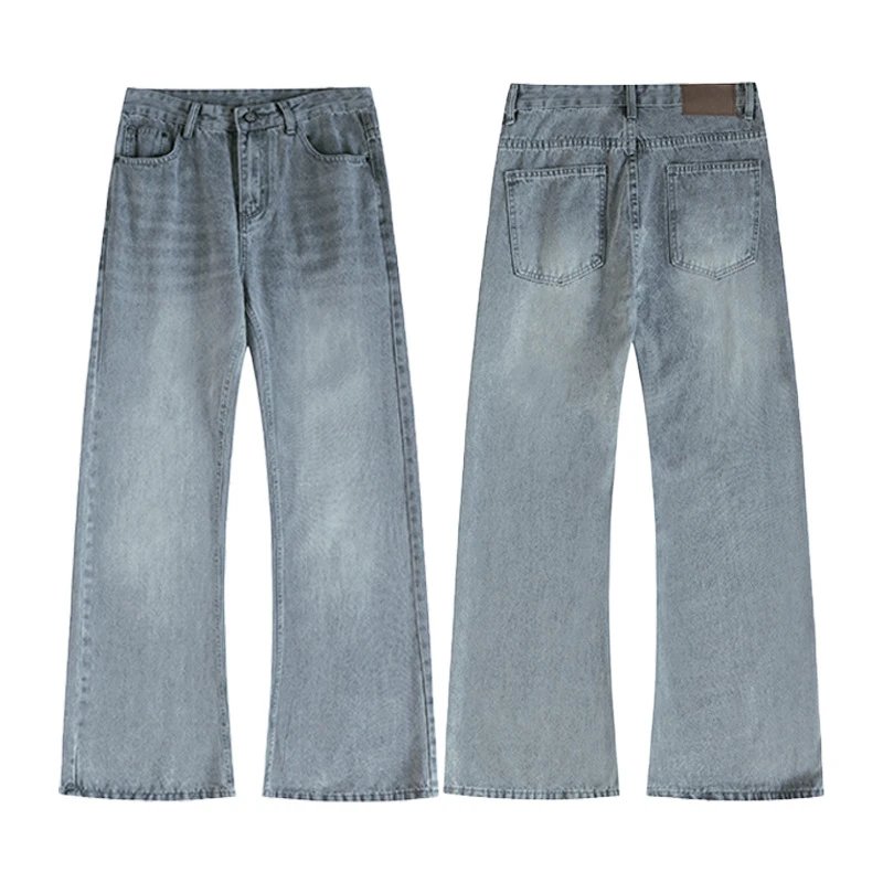 Vintage Wash Flared Jeans photo 3