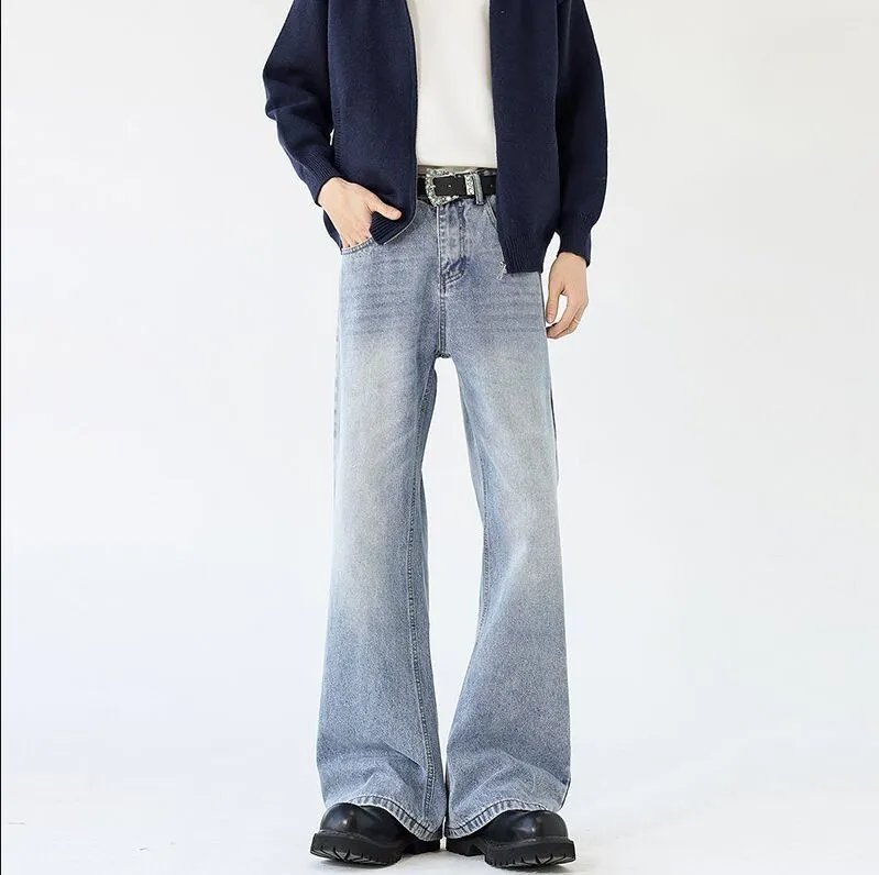 Vintage Wash Flared Jeans photo 5