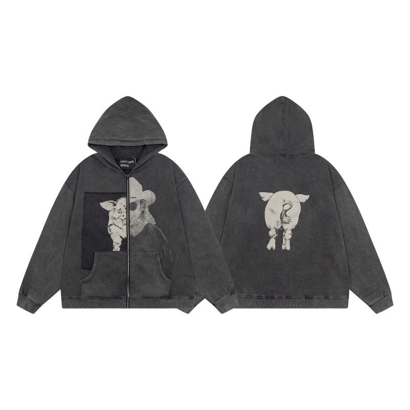 Enfants Riches Déprimés Hoodies & Sweatshirts Distressed Graphic — ER821
