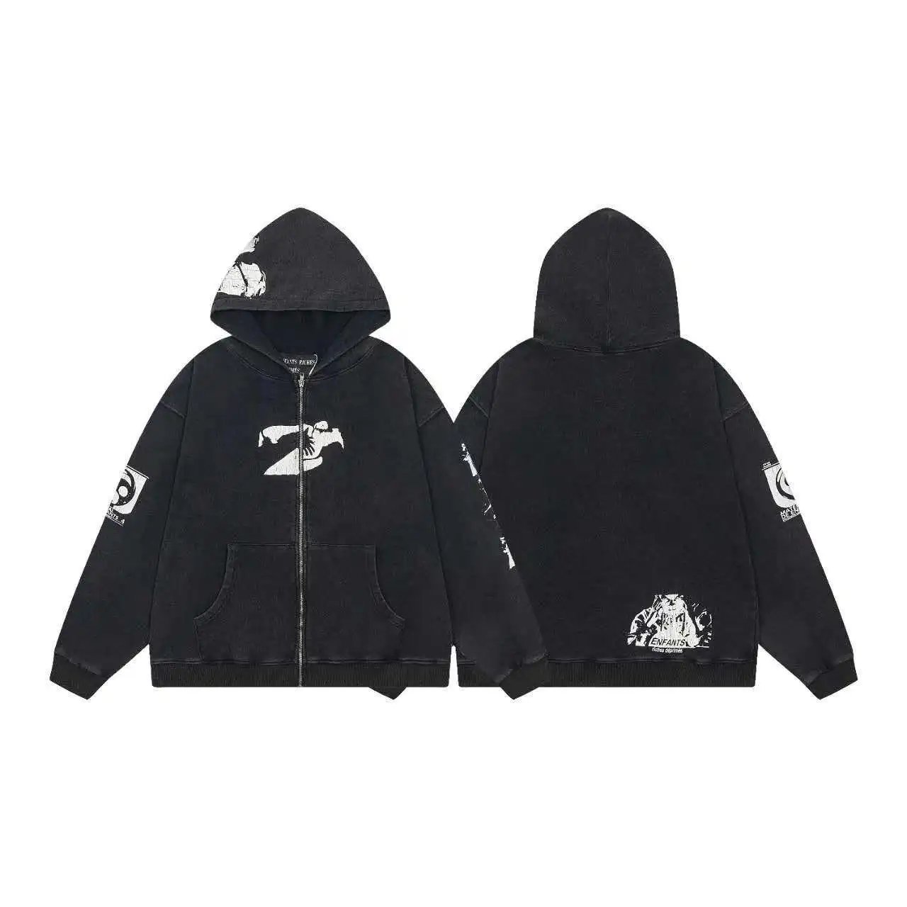 Enfants Riches Déprimés Hoodies & Sweatshirts Distressed Graphic — ER811