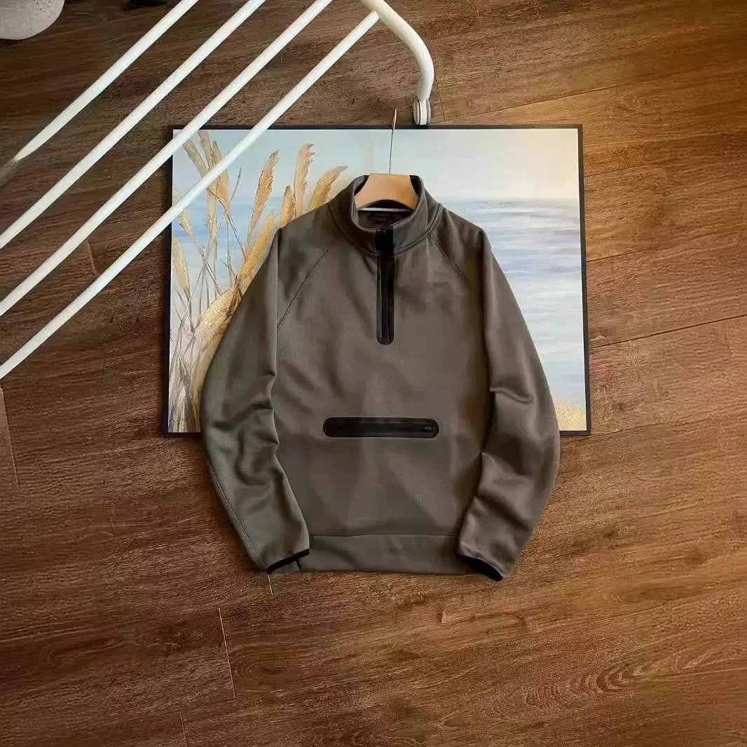 Stand Collar Zip Sweatshirt photo 6