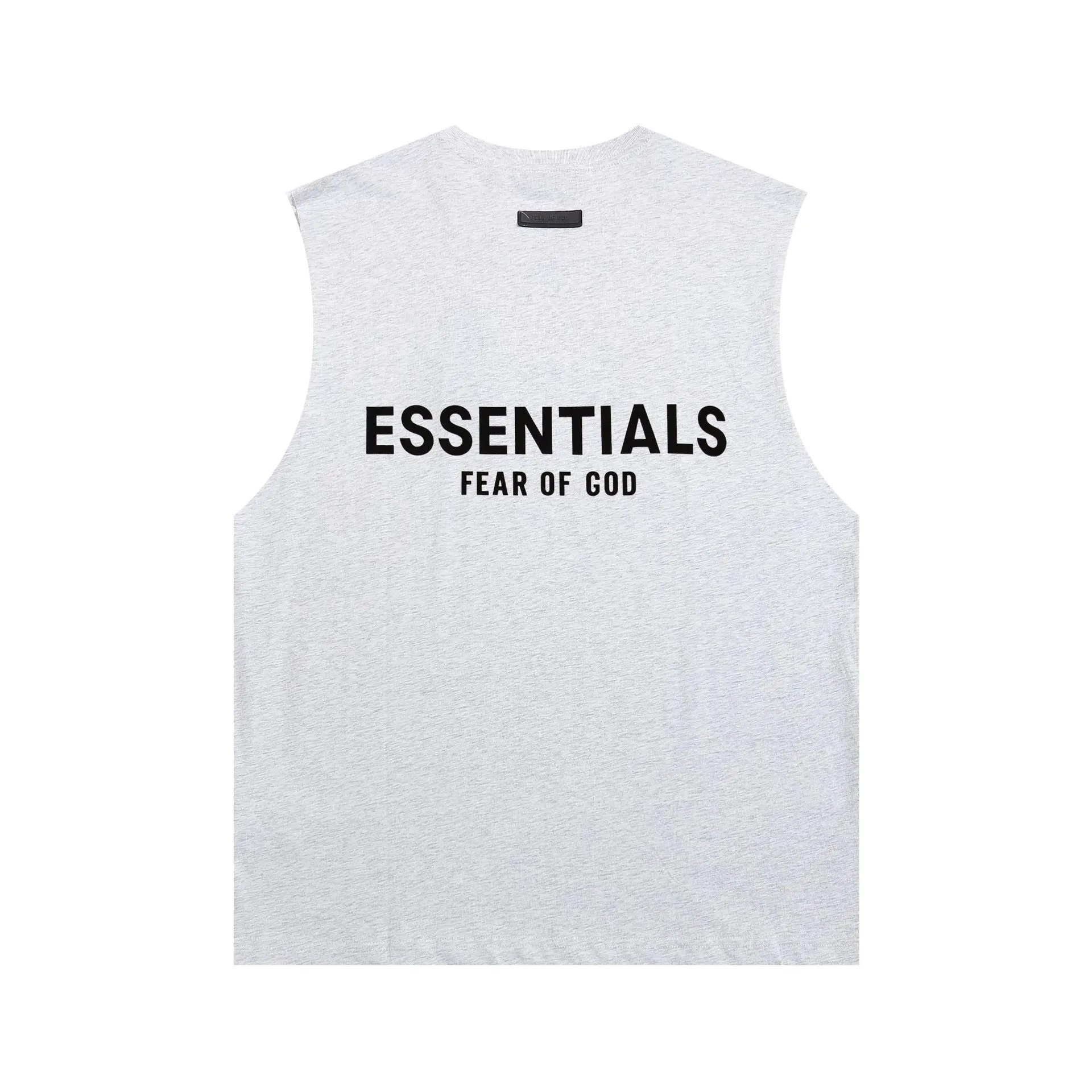 Silicone Velvet Letter Tank Top photo 5