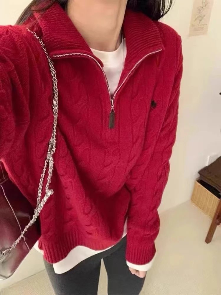 Mens Wool Twist Knit Sweater photo 6