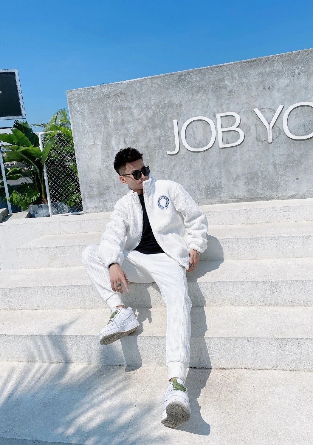 Chrome Hearts x Fleece Jacket White Outerwear - 4