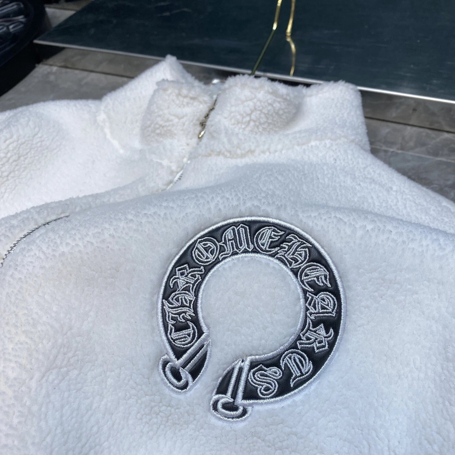 Chrome Hearts x Fleece Jacket White Outerwear - 12