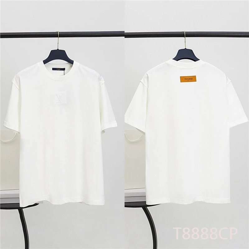 Embroidered Letter Print T-Shirt photo 5