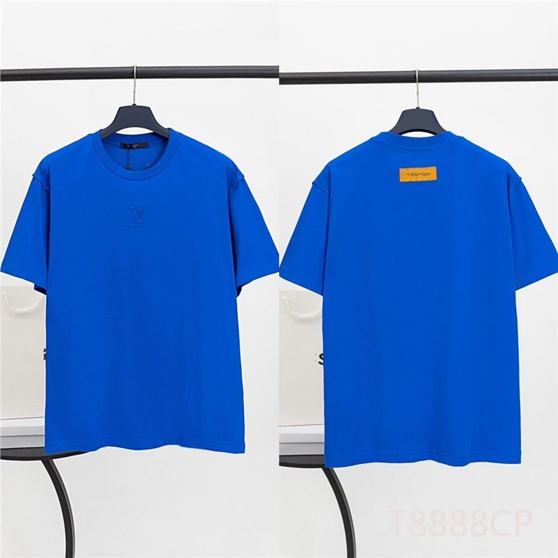 Embroidered Letter Print T-Shirt photo 7