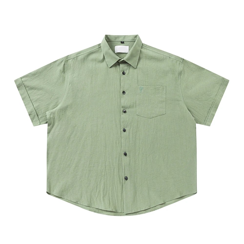 Cotton Button-Up Shirt photo 8