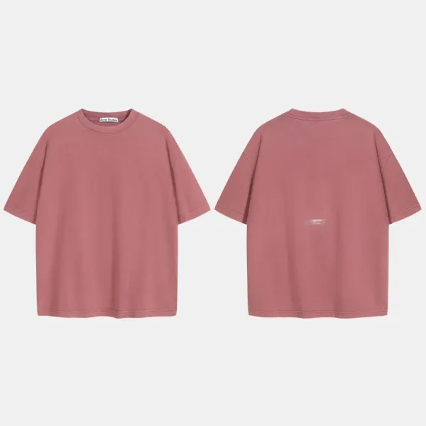 Acne Studios Oversized T-Shirt Dusty Rose T-Shirt - 1