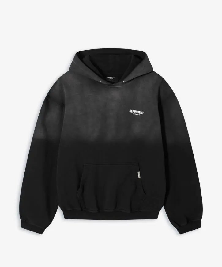 Washed Vintage Relaxed Terry Hoodie photo 4