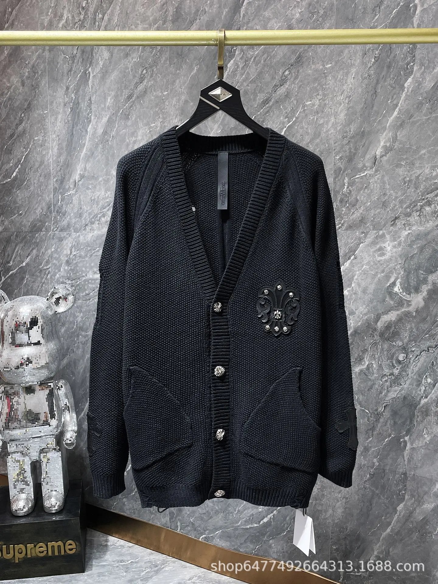 Knit Cardigan Sweater photo 8