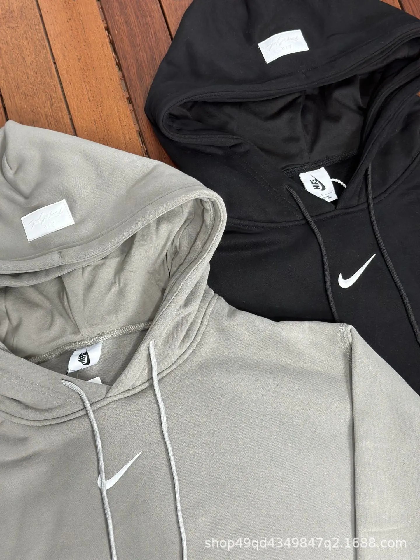 Collaborative Double Hood Fleece Hoodie photo 8