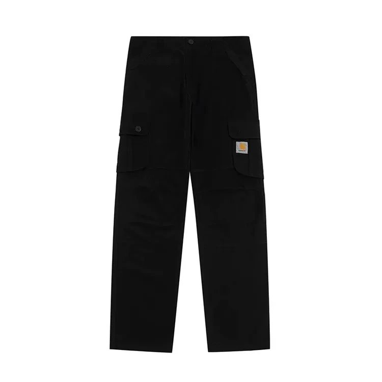 Multi-Pocket Relaxed Casual Straight Pants photo 8
