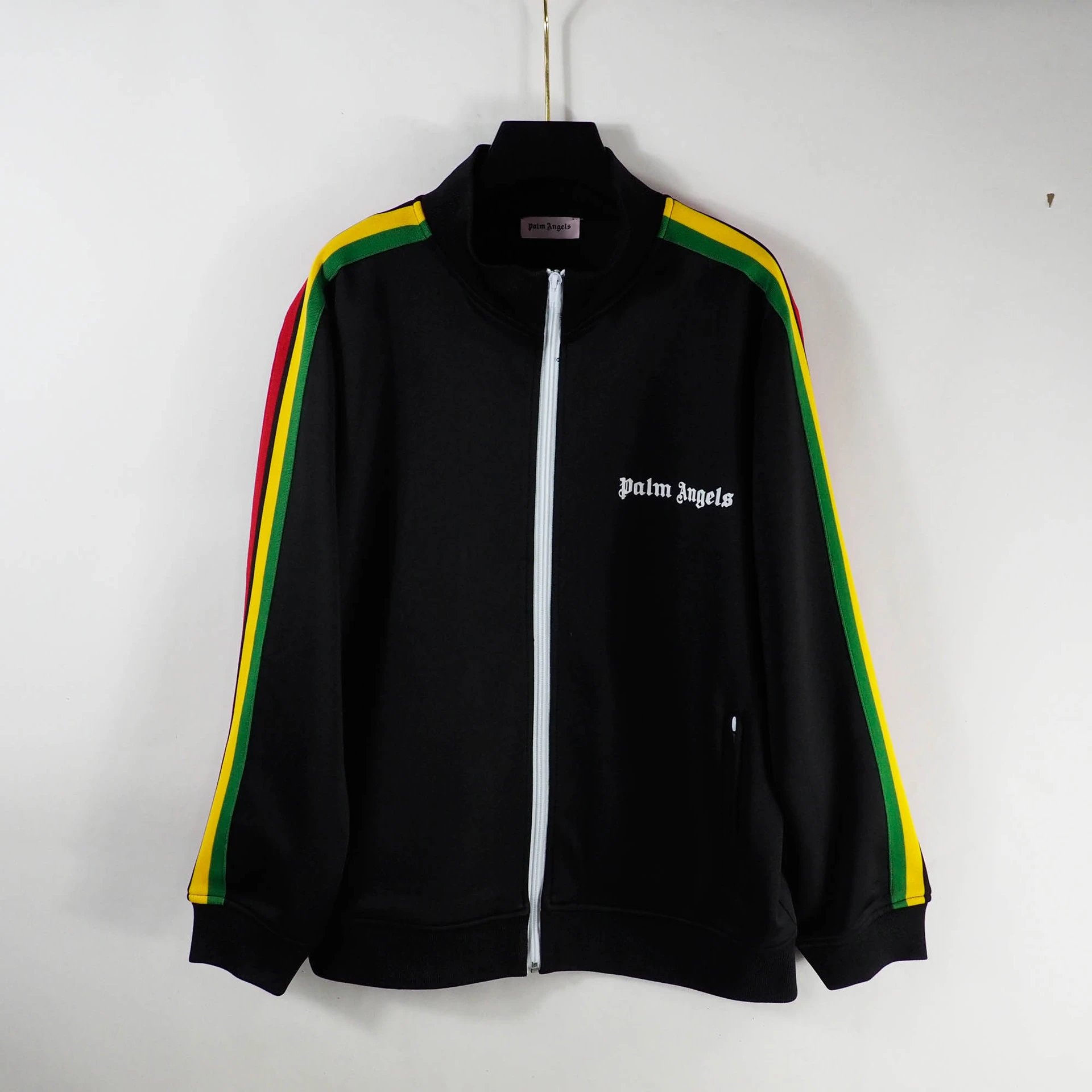Rainbow Striped Zip Jacket photo 2