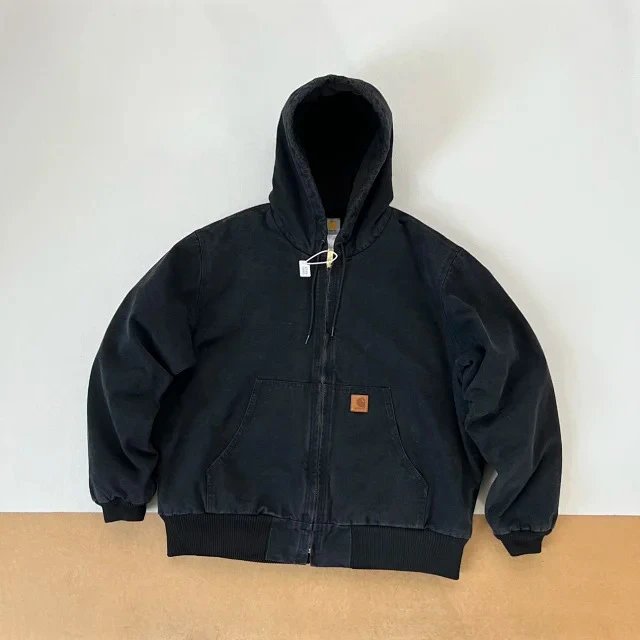Hooded Canvas Puffer Jacket photo 2
