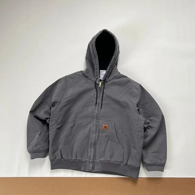 Hooded Canvas Puffer Jacket photo 7