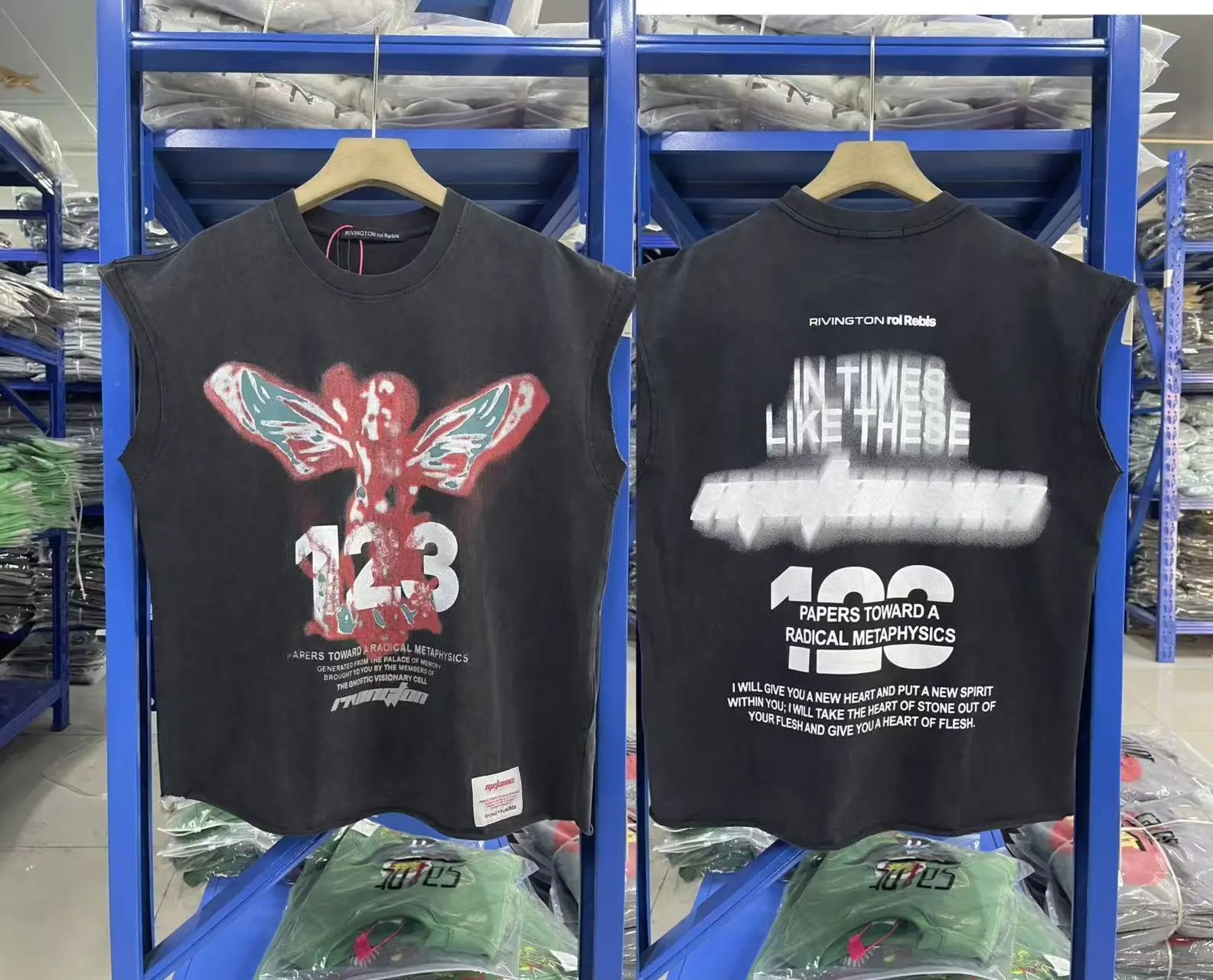 Washed Vintage Print Short Sleeve Tee photo 3