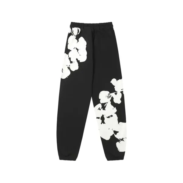 Off-White Cotton Poplin Shorts Black White Abstract Print Shorts - 39
