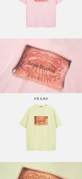 Acne Studios Signature Logo T-Shirt Black - 28