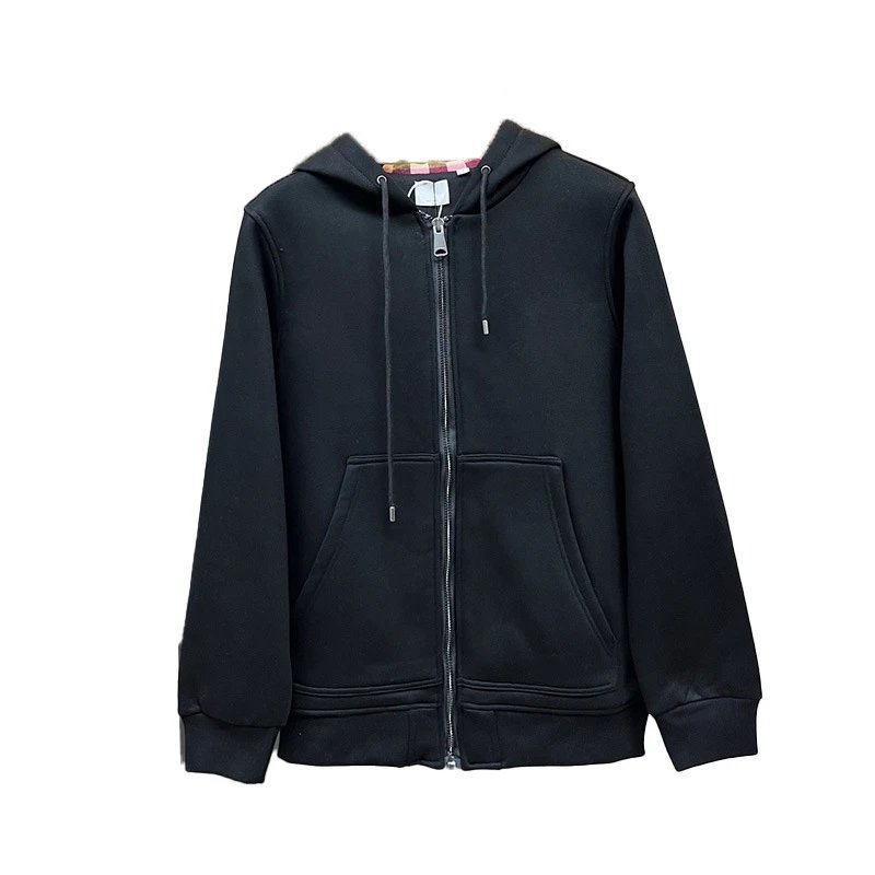 Embroidered Horse Logo Hoodie Jacket photo 5