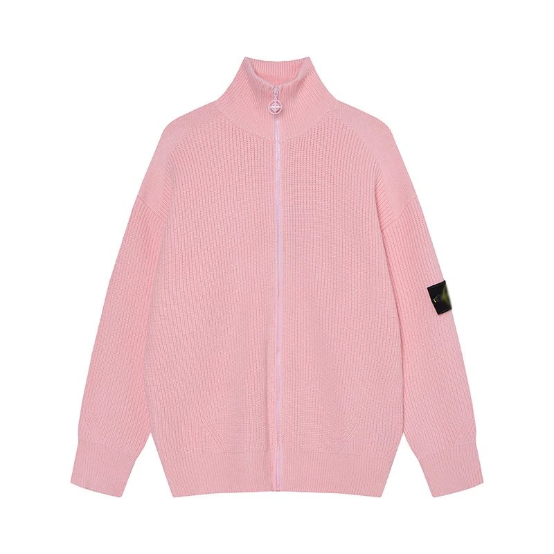 Zip Cardigan Knit Sweater photo 5