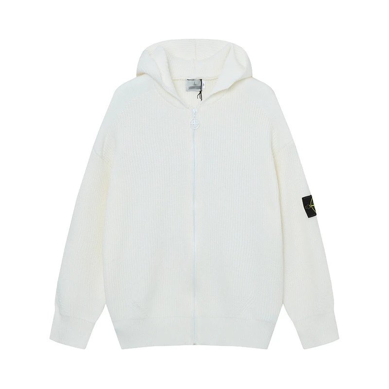 Zip Cardigan Knit Sweater photo 8