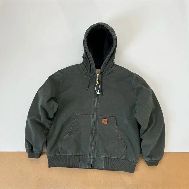 Hooded Canvas Puffer Jacket photo 3
