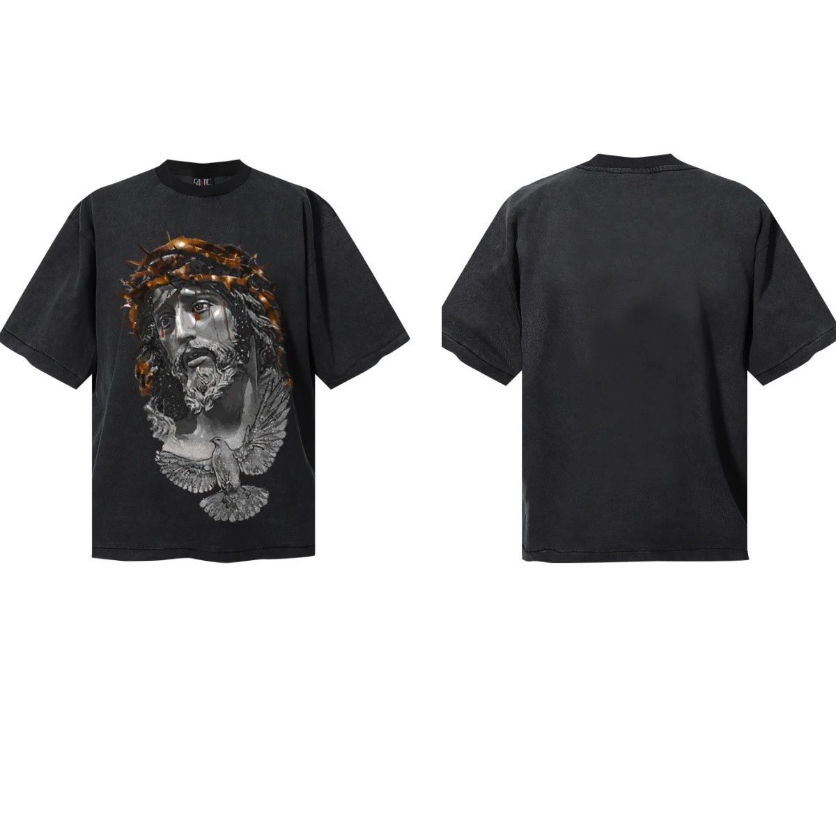 American Washed Print T-Shirt photo 3