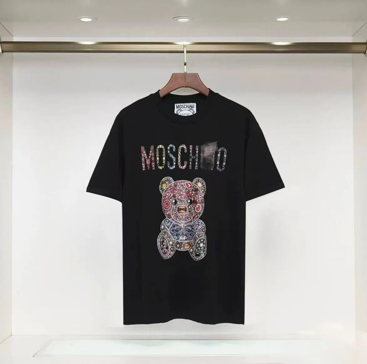 Bear Print Couple T-Shirt photo 5