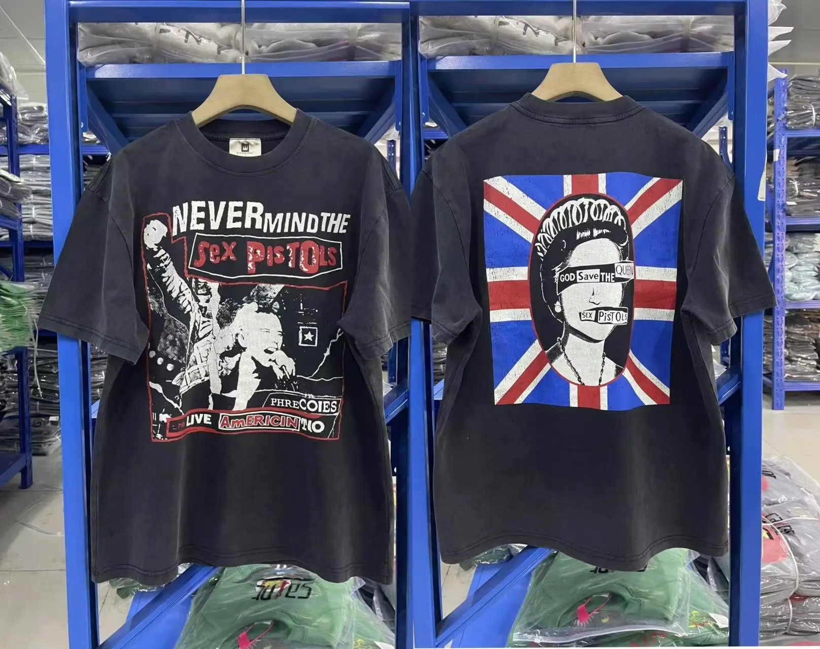Washed Vintage Print Short Sleeve Tee photo 2