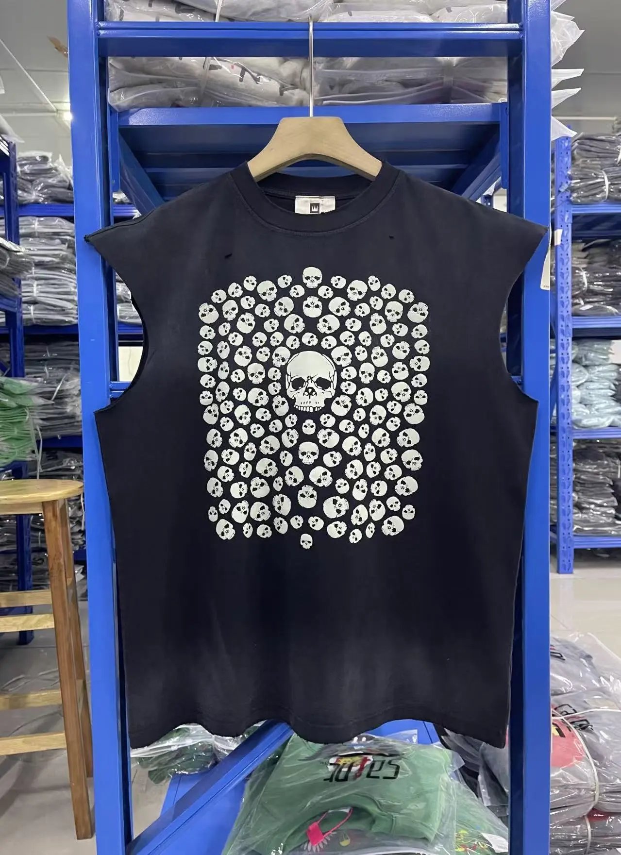 Washed Vintage Print Short Sleeve Tee photo 4