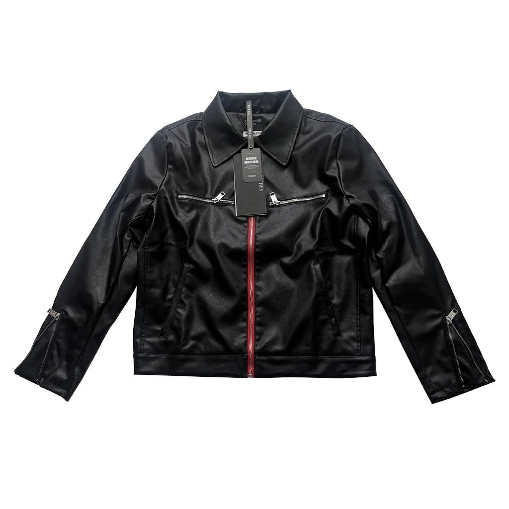 Napoleon Cross Leather Jacket photo 2
