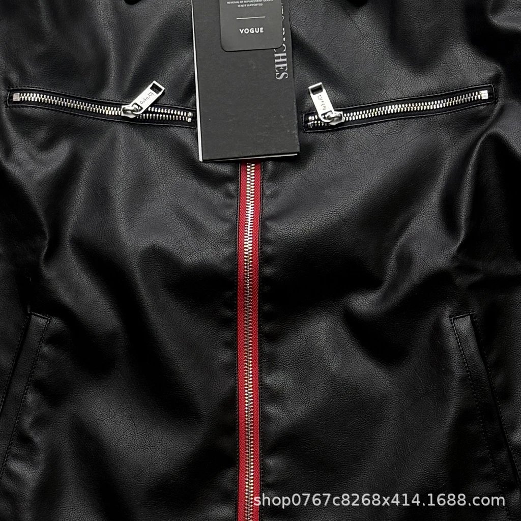 Napoleon Cross Leather Jacket photo 8