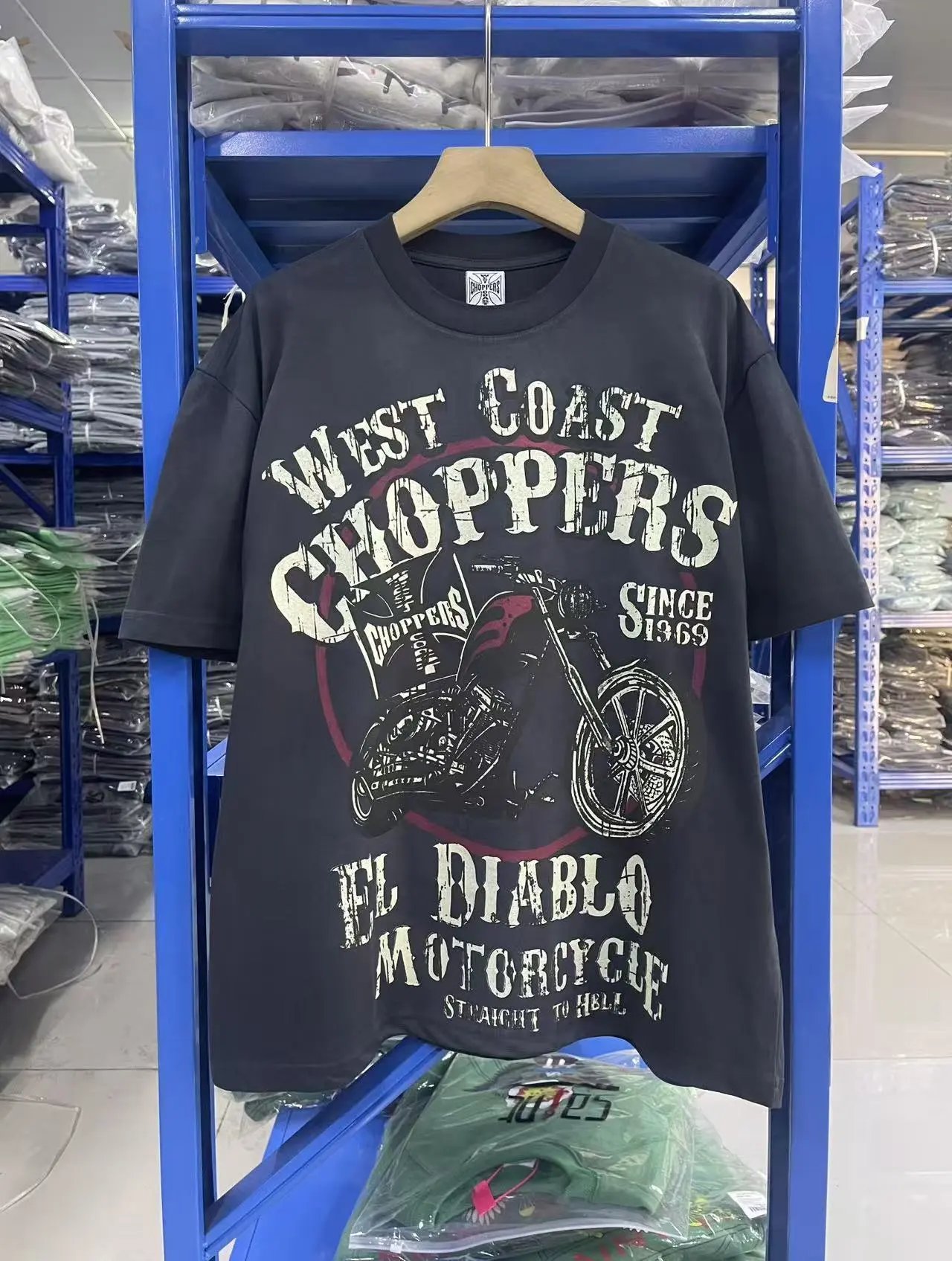Washed Vintage Print Short Sleeve Tee photo 6