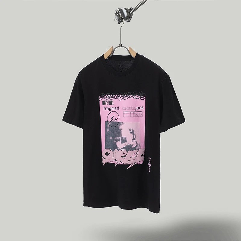 Summer Foam Print Crew Neck Relaxed Short-Sleeved T-Shirt photo 5